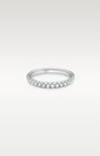 White Gold Half Coverage Diamond Band | Noah's Fine Jewelry Frisco, TX
