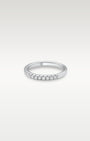 White Gold Half Coverage Diamond Band | Noah's Fine Jewelry Frisco, TX