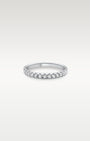 White Gold Half Coverage Pavé Diamond Band | Noah's Fine Jewelry Texas