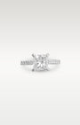 White Gold Princess Diamond Engagement Ring | Noah's Fine Jewelry and Watches