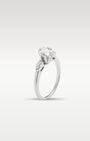White Gold Radiant Cut Diamond Engagement Ring | Noah's Fine Jewelry and Watches