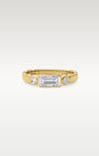 14k Yellow Gold Baguette Diamond Ring | Noah's Fine Jewelry Frisco, Texas
