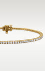 14k Yellow Gold Round Tennis Bracelet | Noah's Fine Jewelry Frisco, Texas