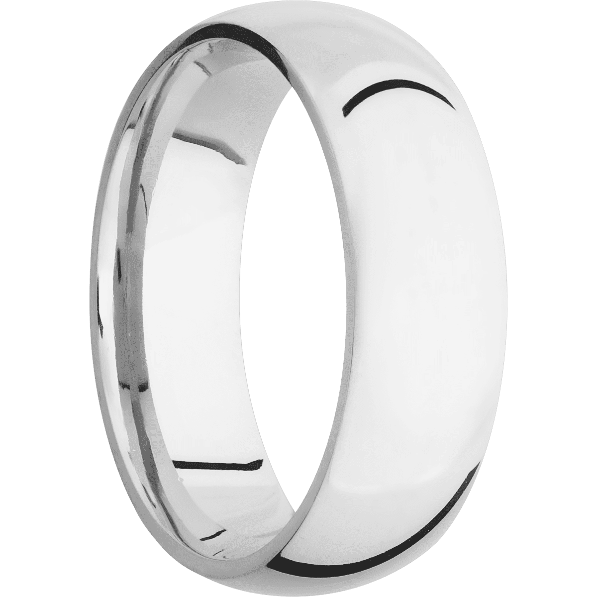 10K White Gold + Polish Finish