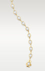 Yellow Gold Bezel Set Pear Diamond Tennis Bracelet | Noah's Fine Watches & Jewelry DFW