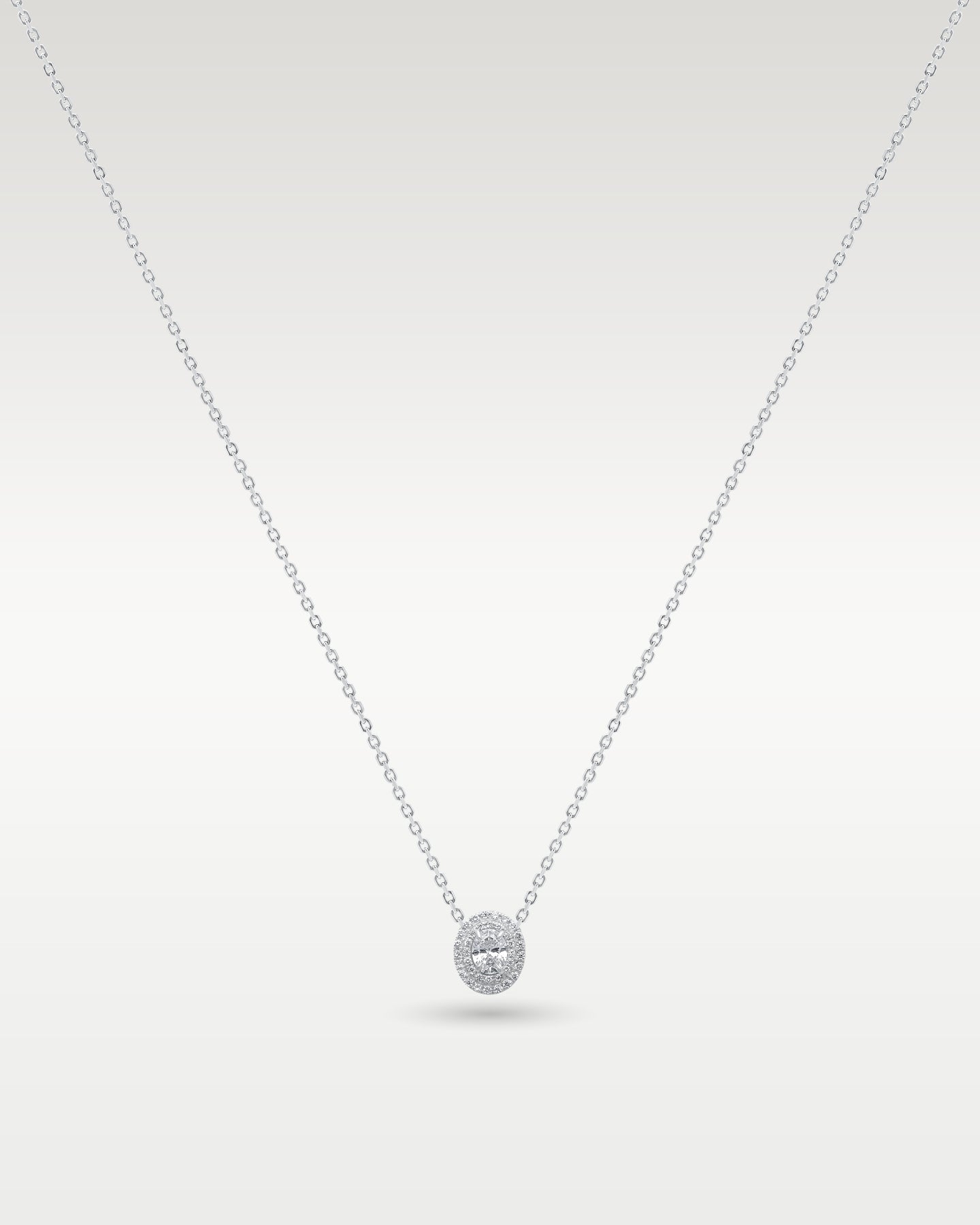 18k White Gold 0.32CT Pendant Necklace | Frisco, Texas Jewelry Store