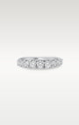 18k White Gold Diamond Line Band | Noah's Fine Jewelry Frisco, TX