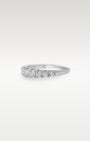 18k White Gold Diamond Line Band | Noah's Fine Jewelry Frisco, TX
