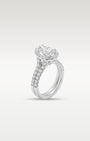 White Gold Pear Modified Diamond Engagement Ring | Noah's Fine Jewelry and Watches