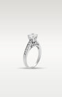 White Gold Radiant Cut Diamond Engagement Ring | Noah's Fine Jewelry and Watches