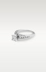 White Gold Radiant Cut Diamond Engagement Ring | Noah's Fine Jewelry and Watches