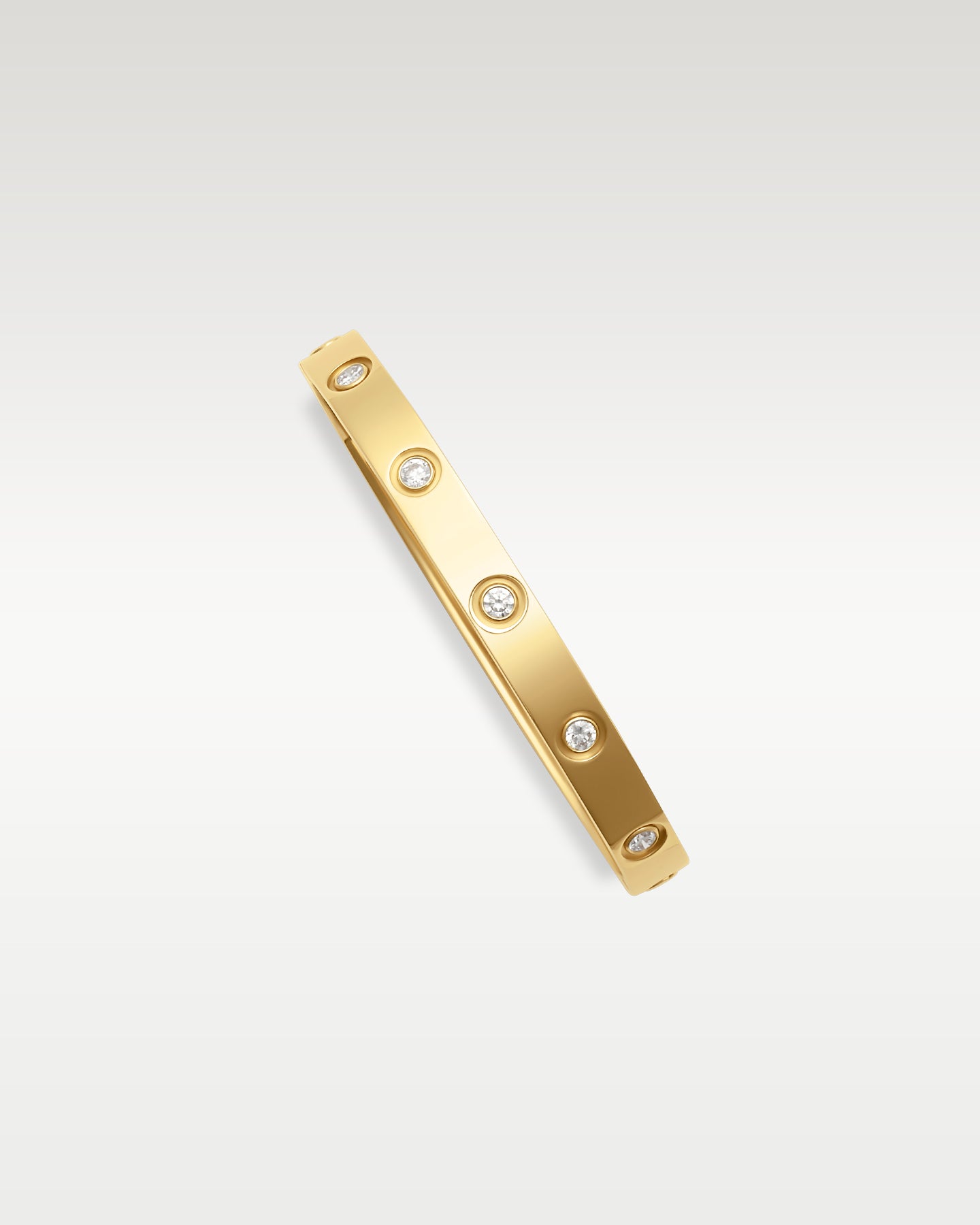 18k Yellow Gold Cartier Love Diamond Bracelet | Noah's Fine Jewelry DFW, Texas