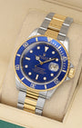 Vintage Bluesy Rolex Submariner Date 16613 | Noahs Fine Watches DFW