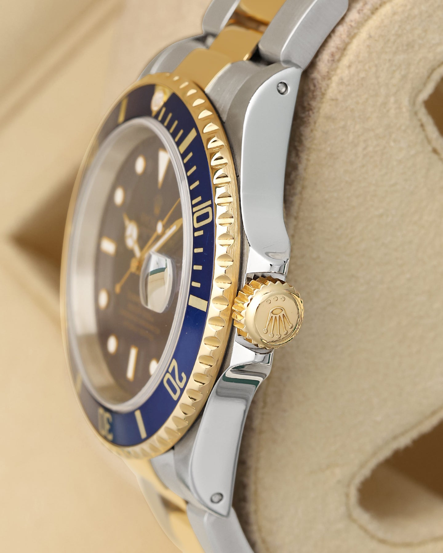 Vintage Bluesy Rolex Submariner Date 16613 | Noahs Fine Watches DFW