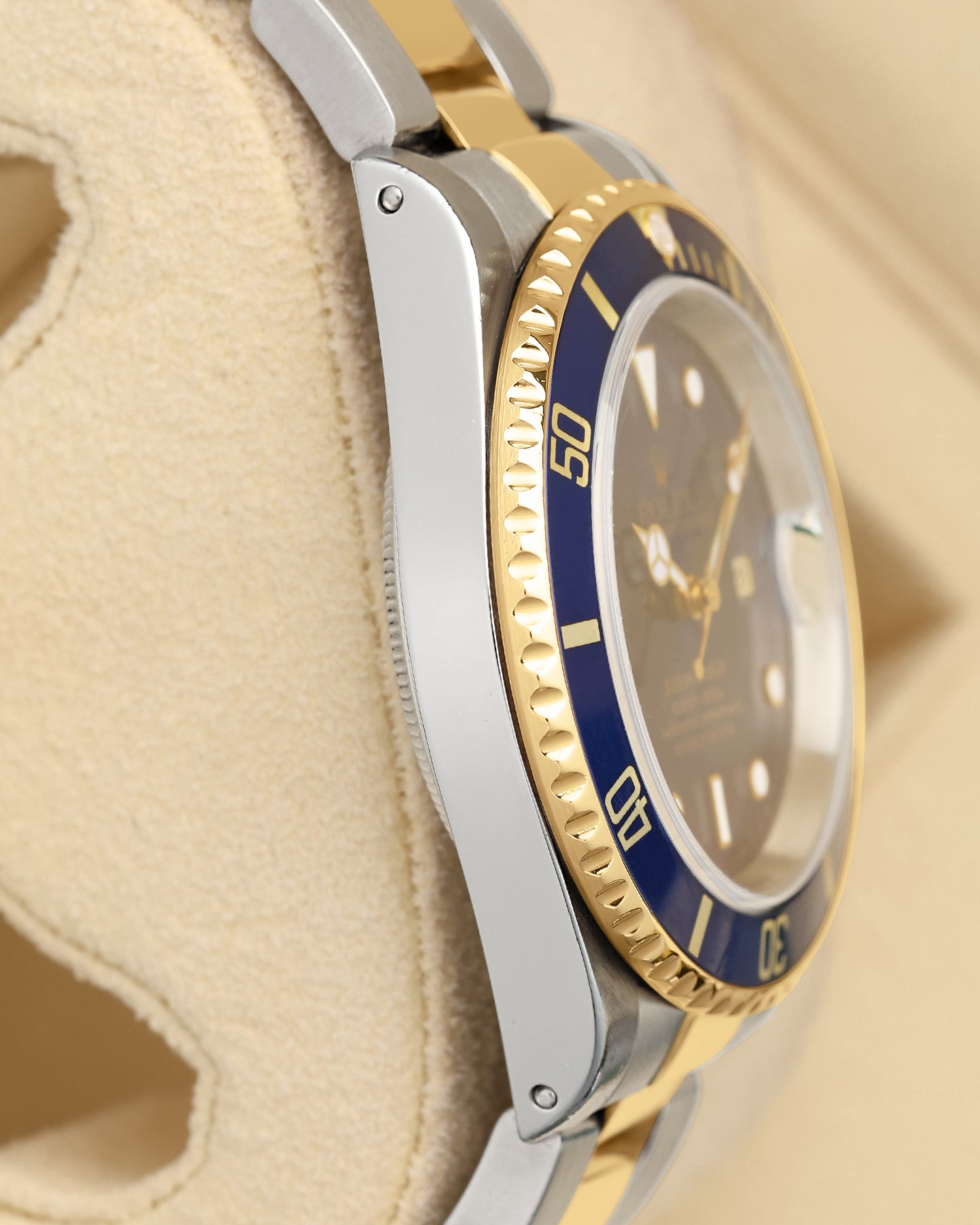 Vintage Bluesy Rolex Submariner Date 16613 | Noahs Fine Watches DFW