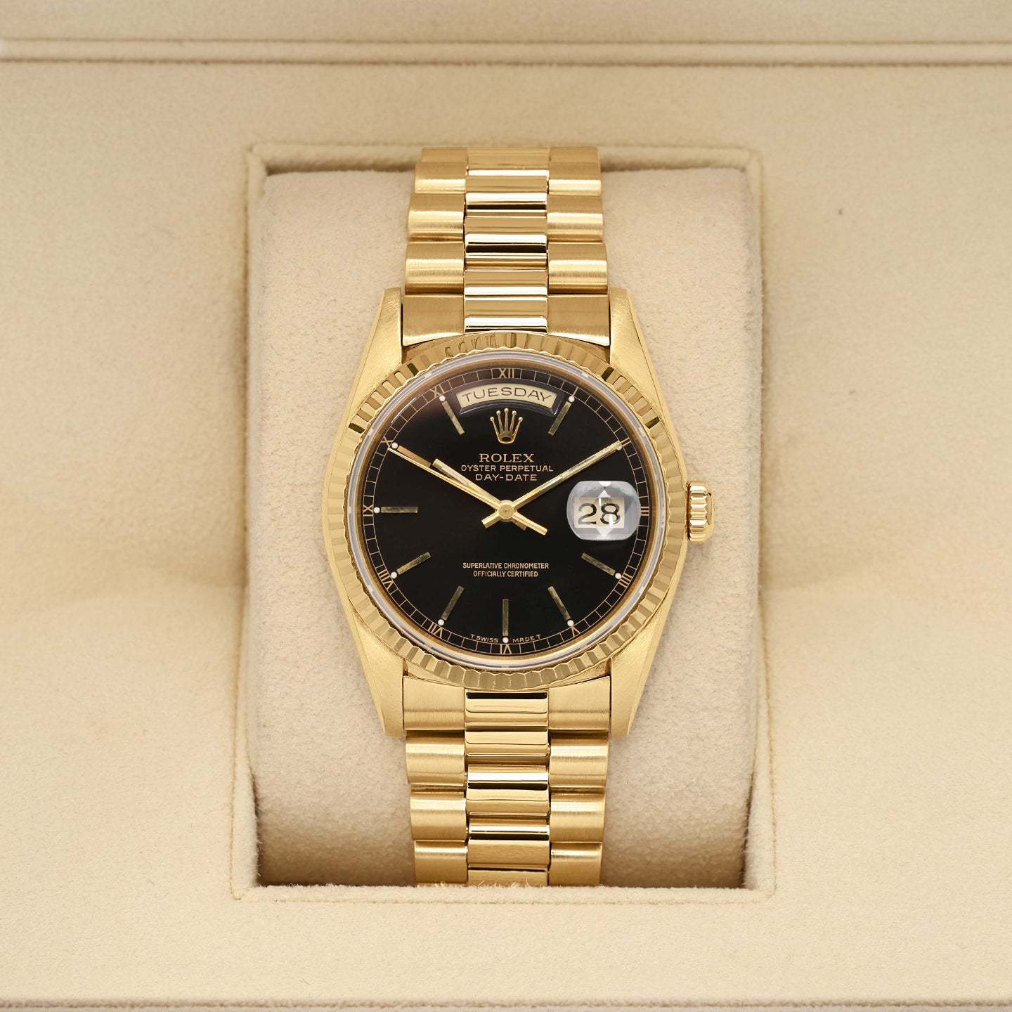 Vintage Rolex Day-Date 36 18238 | Noah's Fine Watches & Jewelry texas