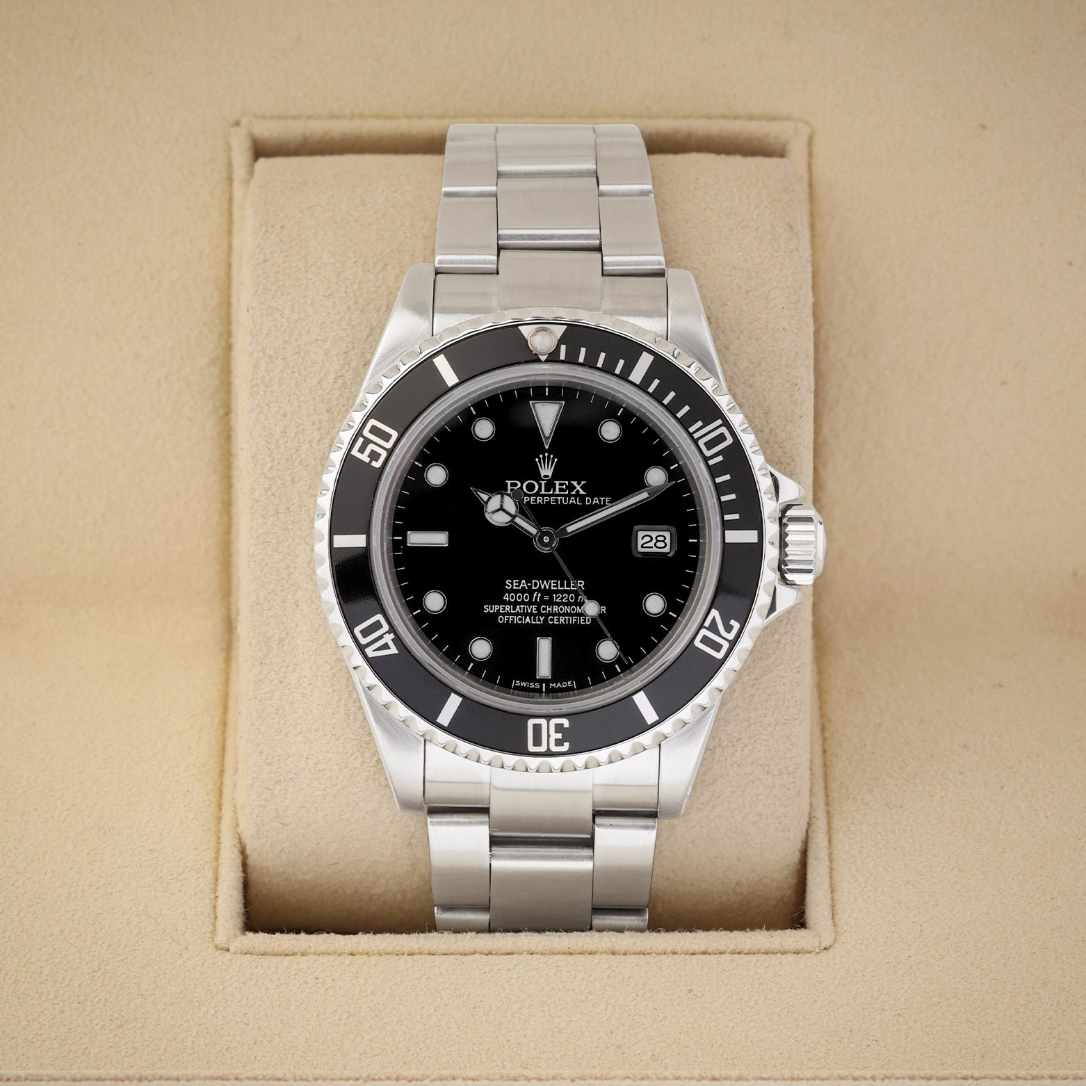 2000 Rolex Sea Dweller Watch 16600 | Noah's Fine Watches and Jewelry Dallas
