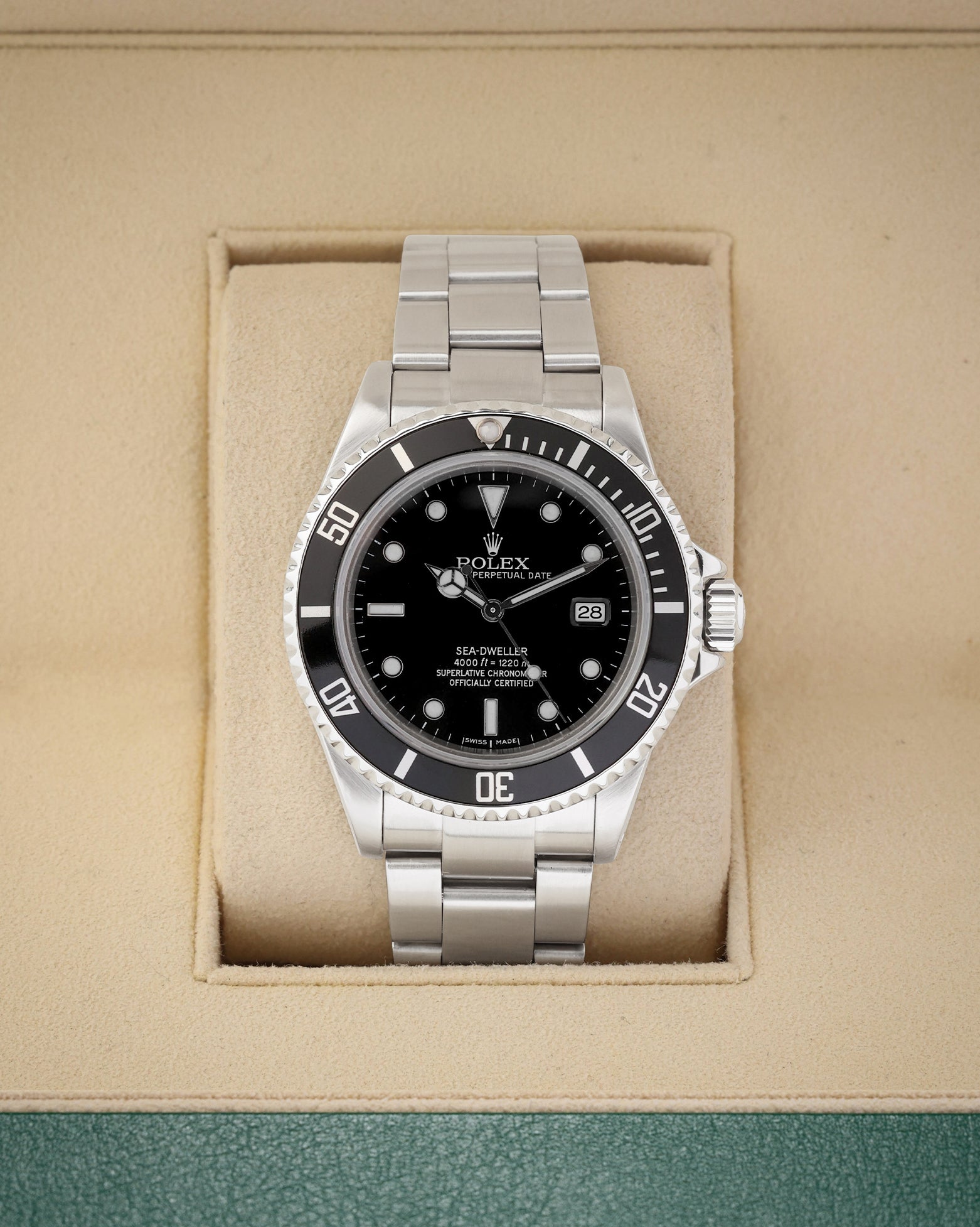 2000 Rolex Sea Dweller Watch 16600 | Noah's Fine Watches and Jewelry Dallas