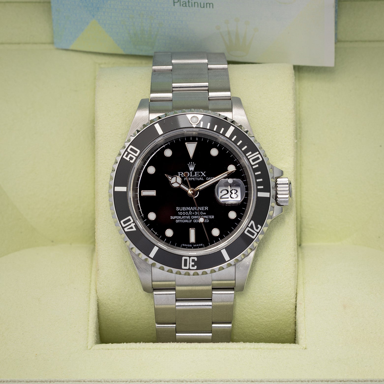 Rolex Submariner Date 16610 | Noah's Fine Watches Dallas, Texas