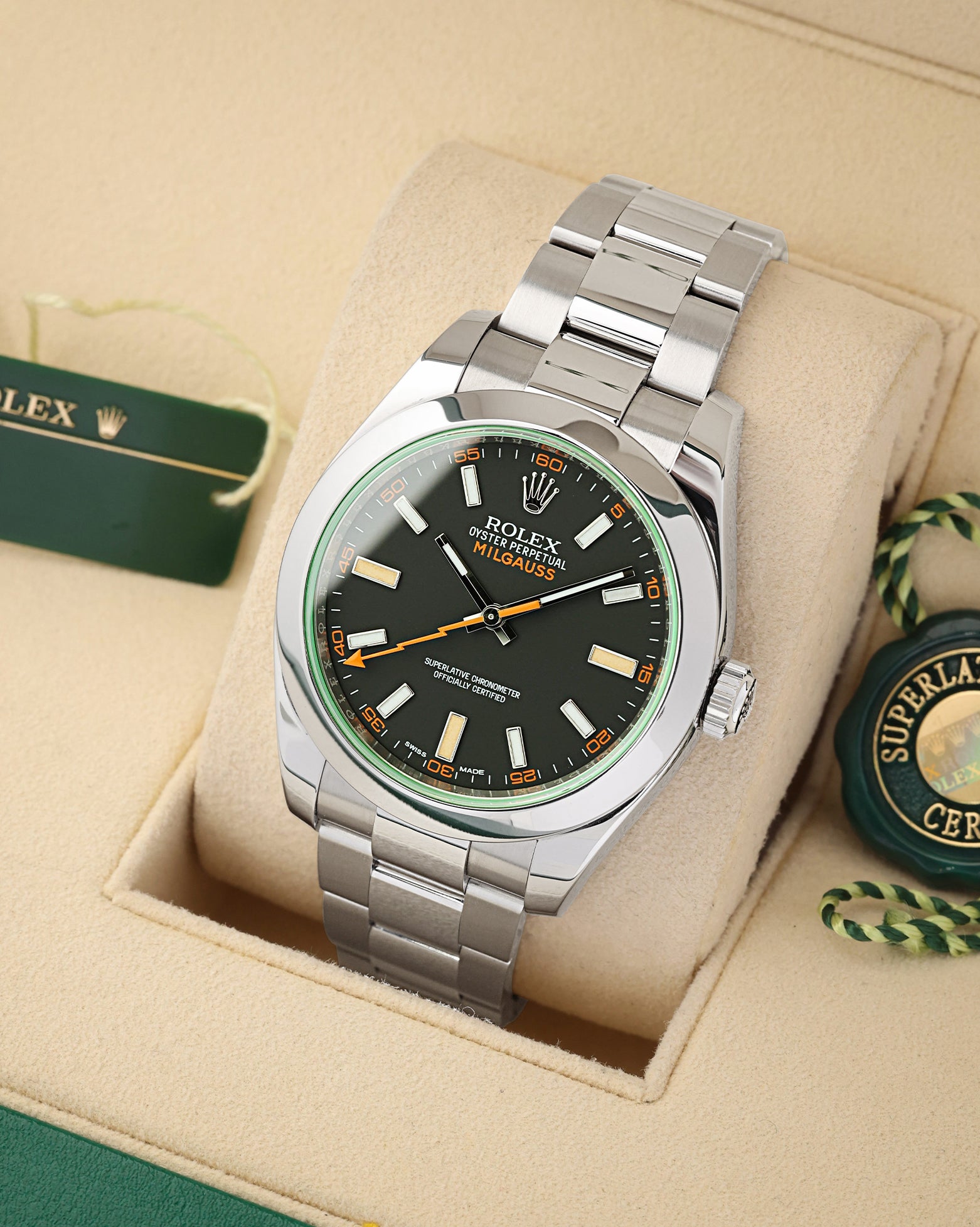 Rolex Milgauss 40 116400GV | Noah's Fine Watches & Jewelry Dallas