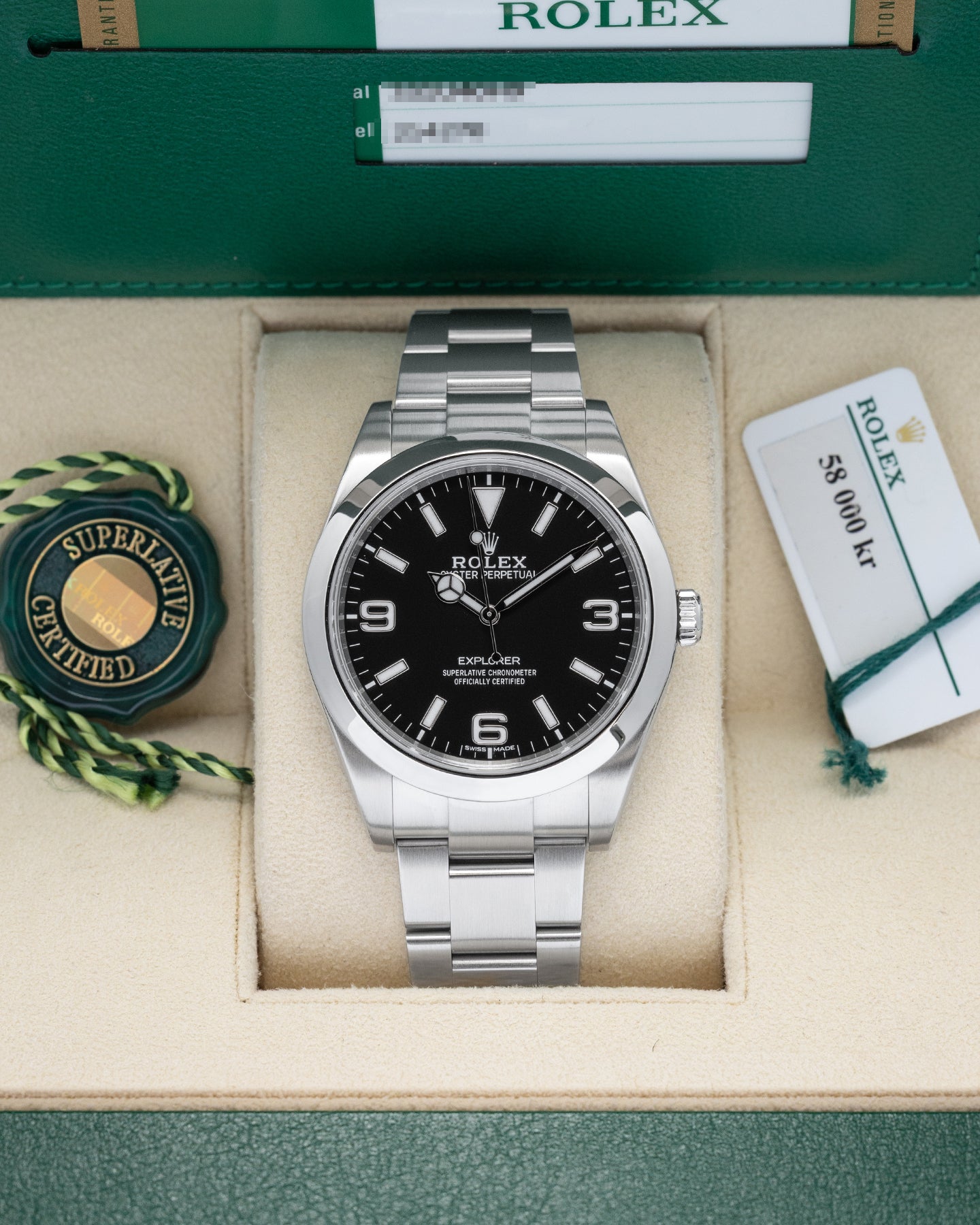 Rolex Explorer 39 Mark II Dial 214270 – Noah's Fine Watches & Jewelry