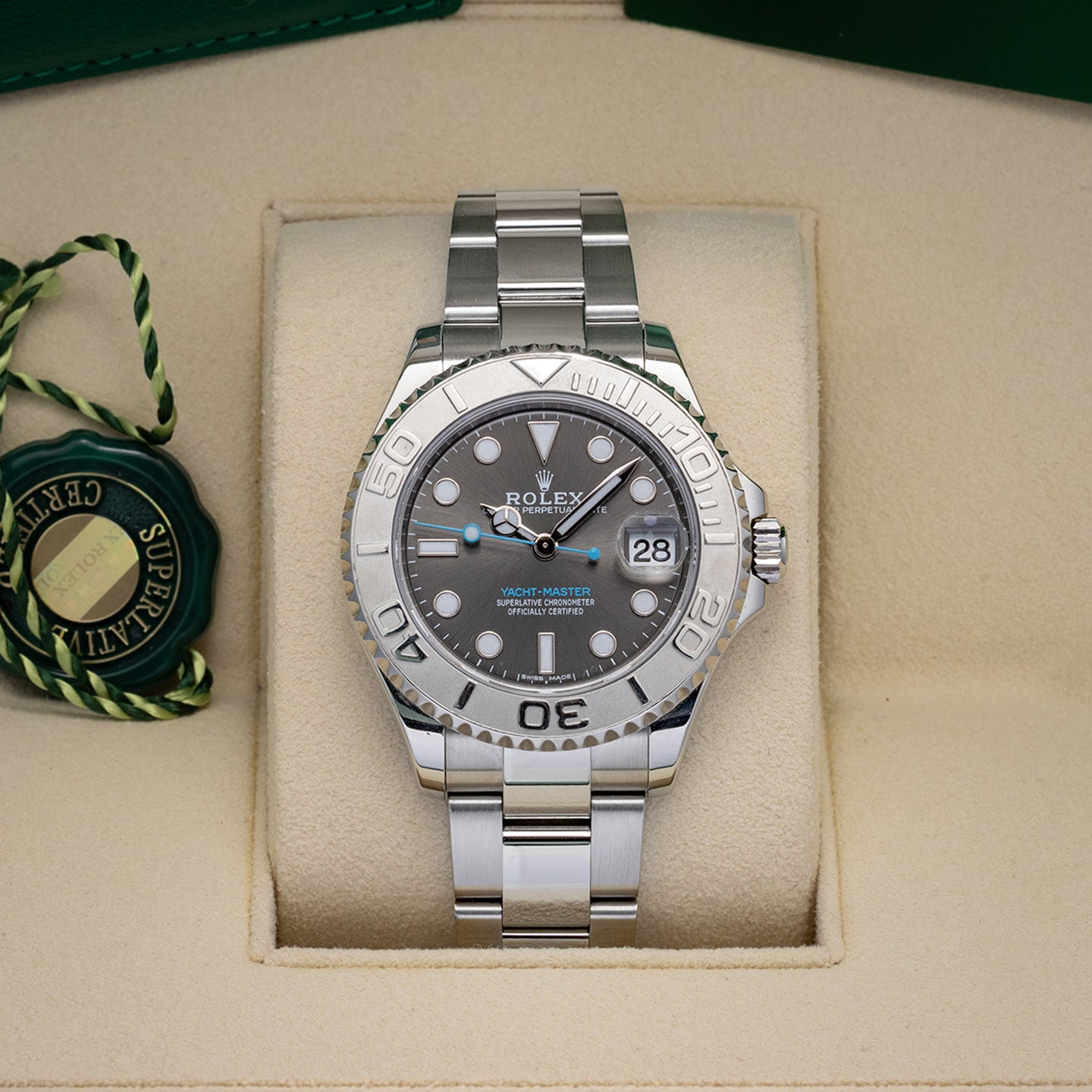 Rolex Yacht-Master 37 268622 | Noah's Fine Watches & Jewelry