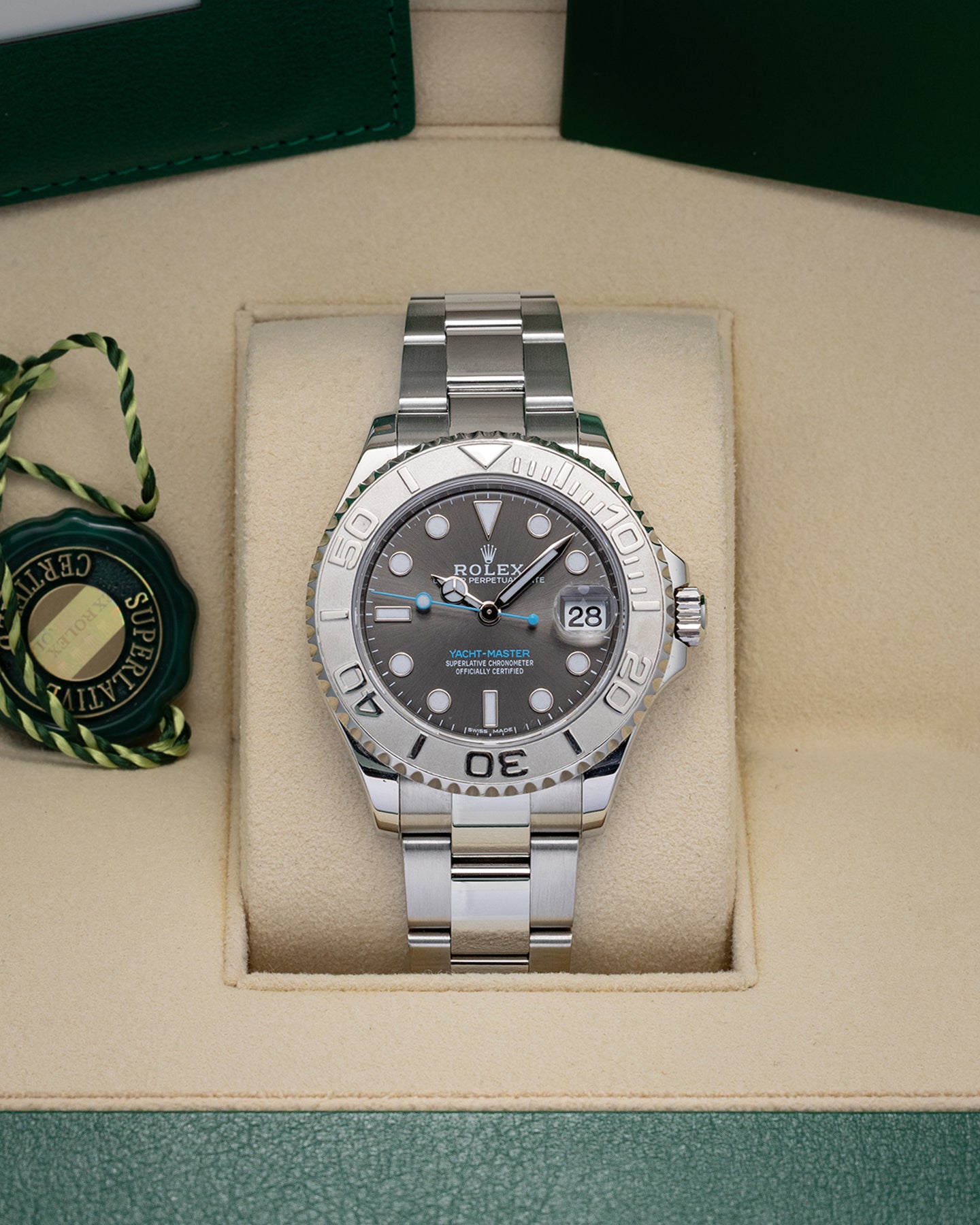 Rolex Yacht-Master 37 268622 | Noah's Fine Watches & Jewelry