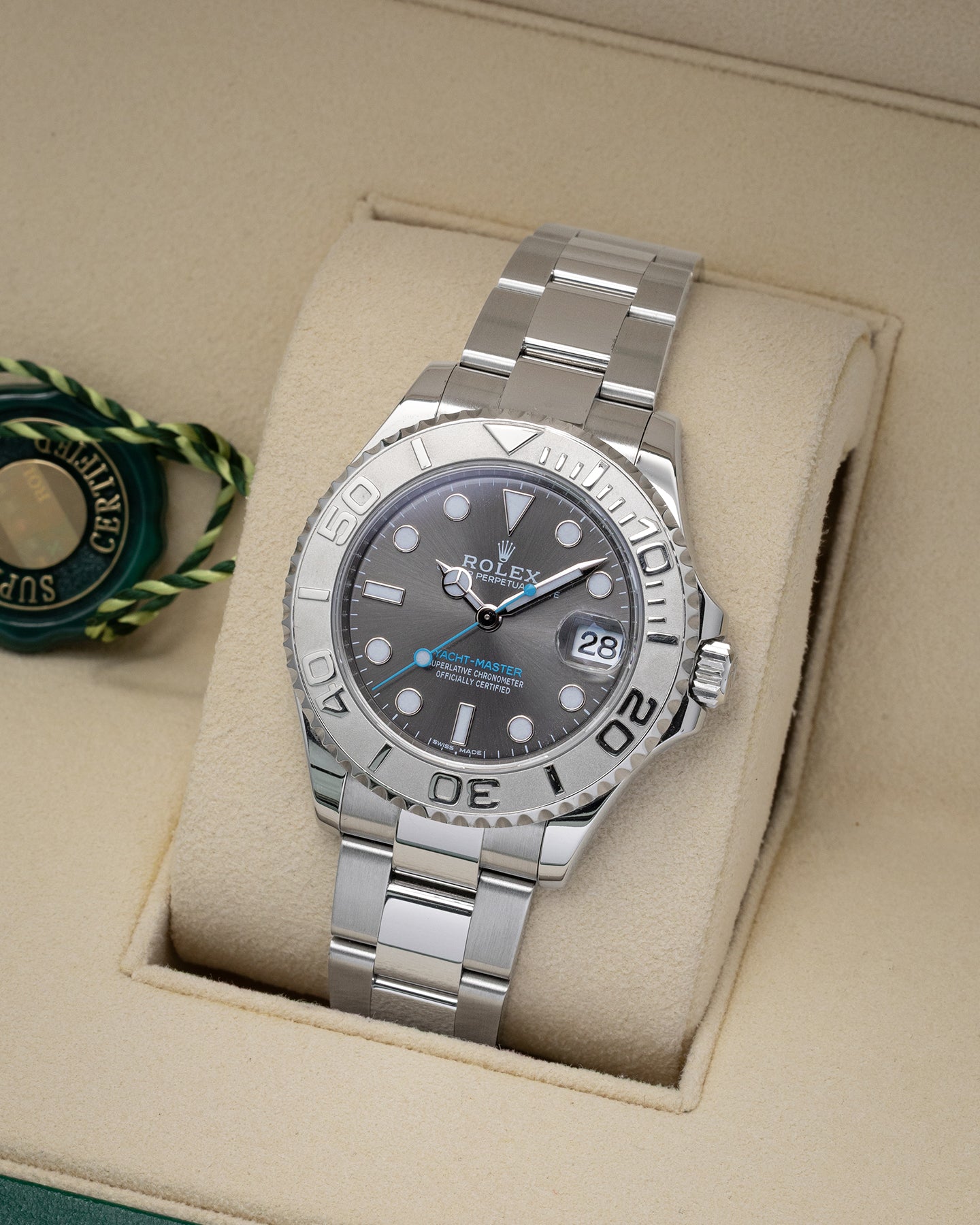Rolex Yacht-Master 37 268622 | Noah's Fine Watches & Jewelry