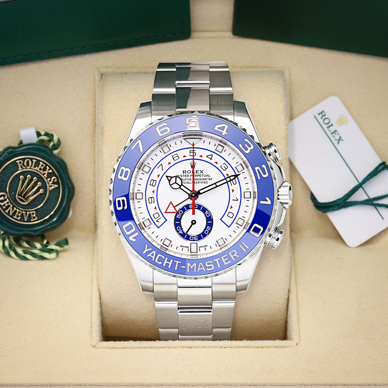Rolex Yacht-Master II 116680 | Noah's Fine Watches Dallas, Texas