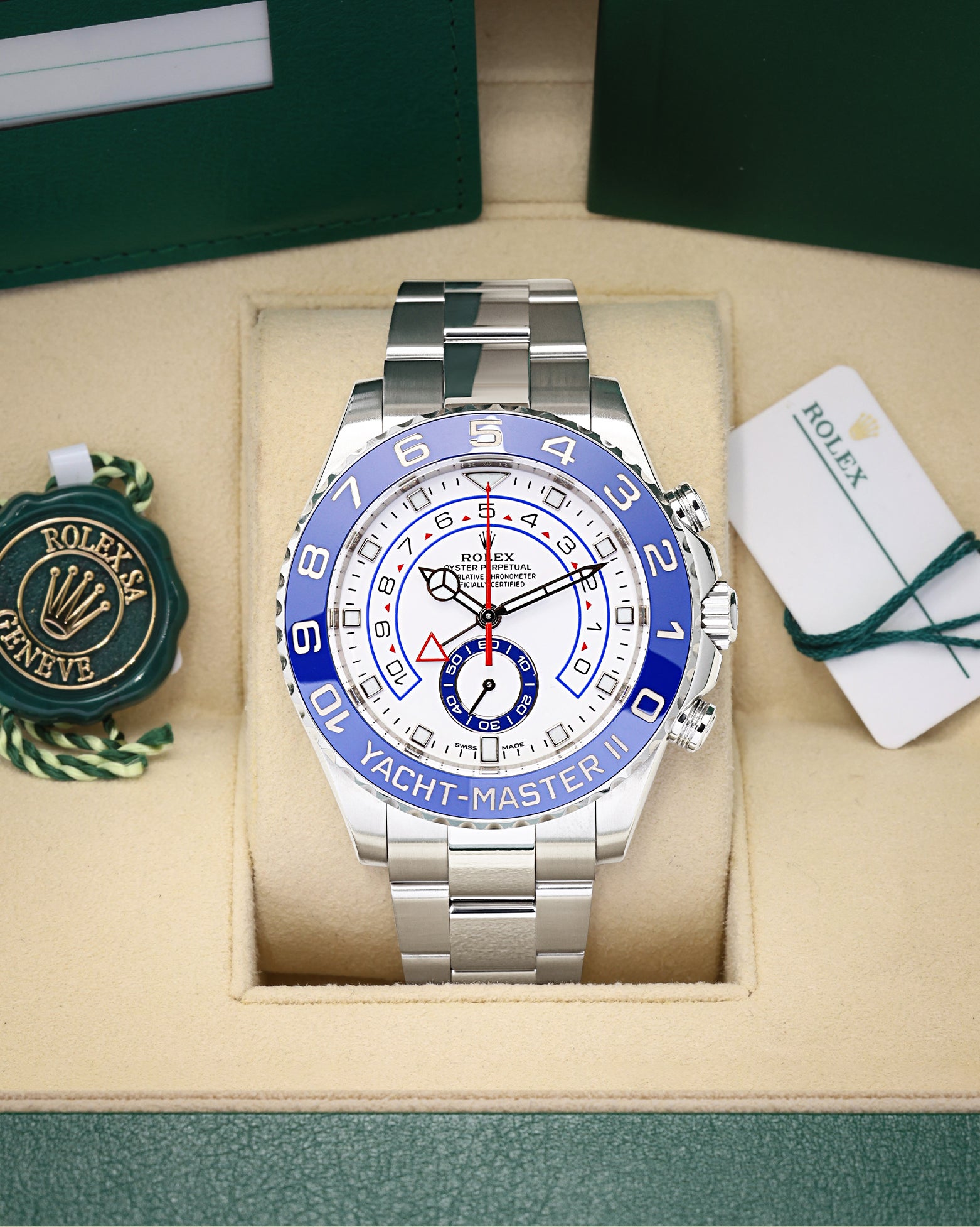 Rolex Yacht-Master II 116680 | Noah's Fine Watches Dallas, Texas