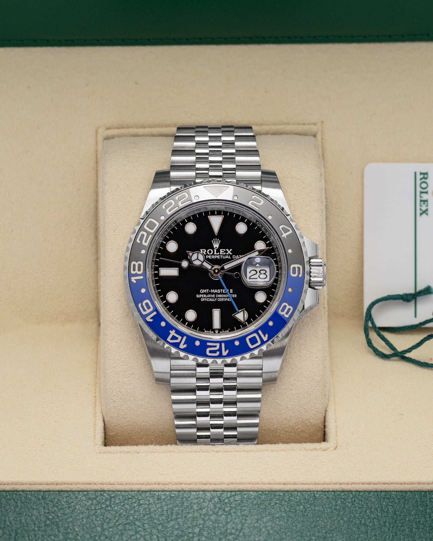 Batgirl Rolex GMT-Master II 126710BLNR | Noah's Fine Watches and Jewelry TX