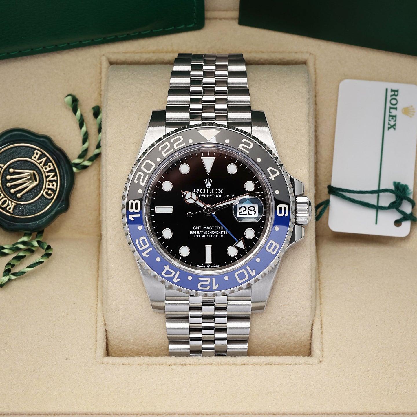 Rolex GMT-Master II Batgirl 126710BLNR | Noahs Fine Watches and Jewelry TX 