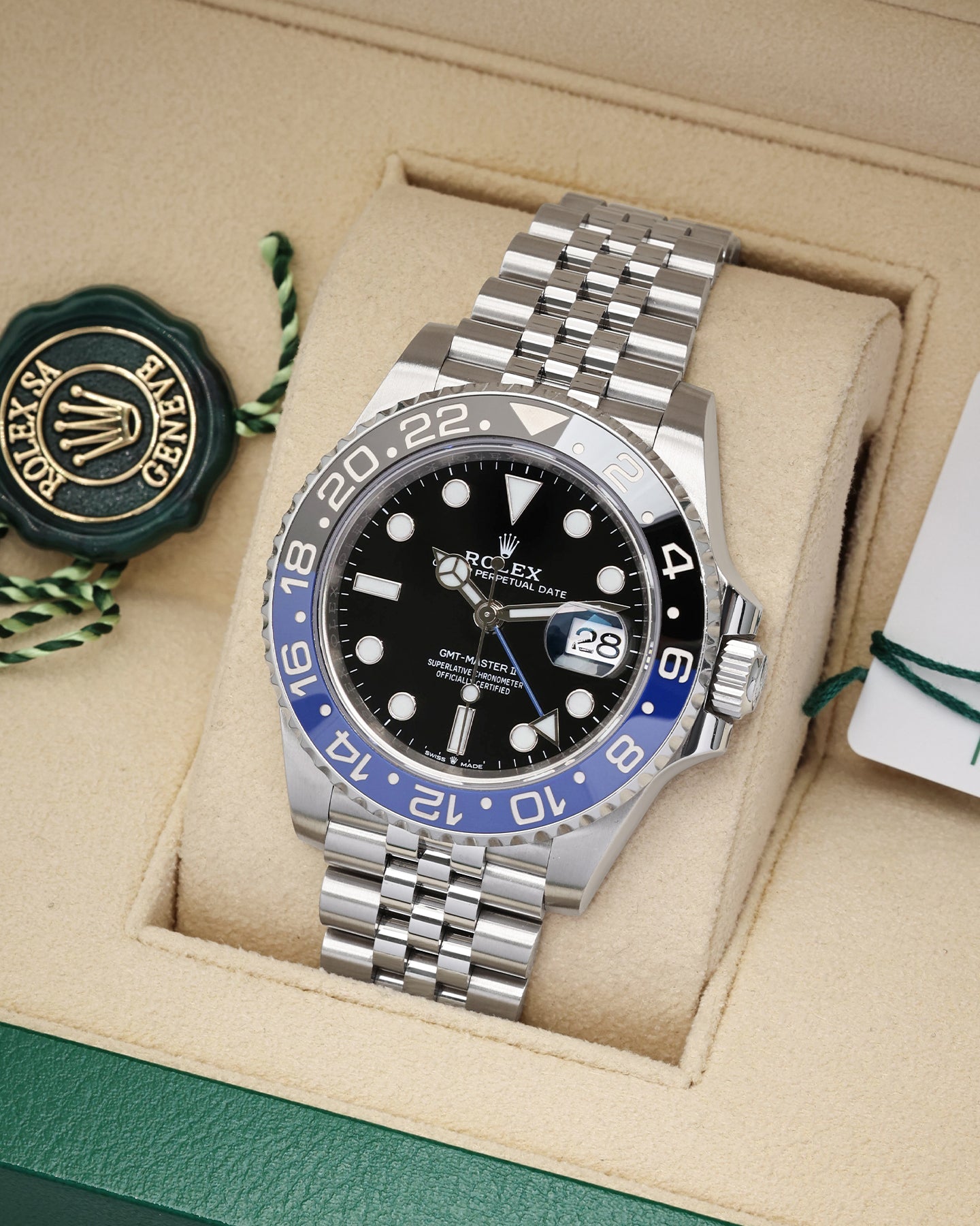 Rolex GMT-Master II Batgirl 126710BLNR | Noahs Fine Watches and Jewelry TX 