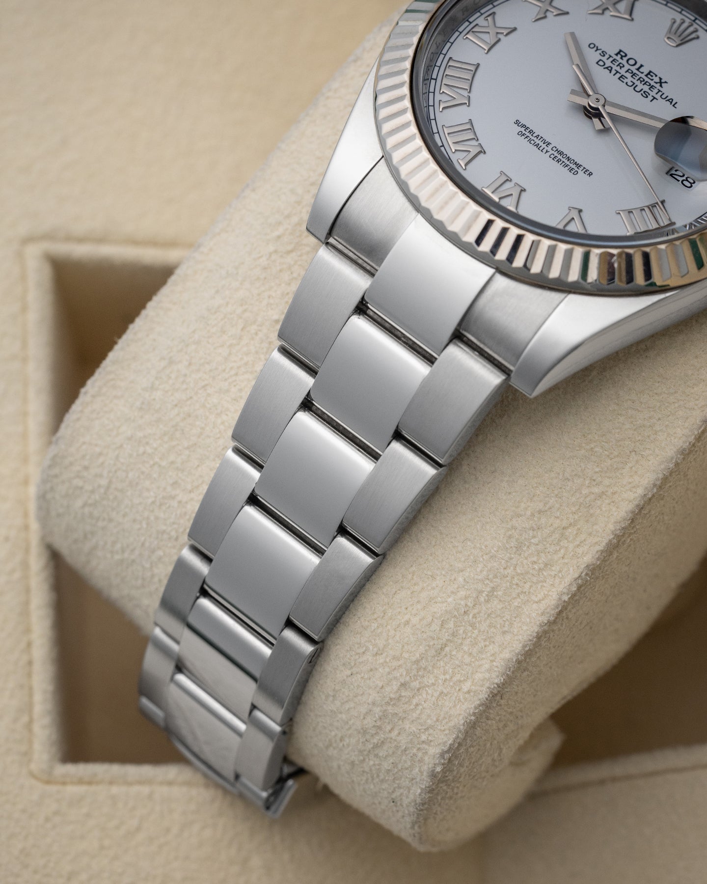 2020 Steel White Rolex Datejust 126334 Watch | Noah's Fine Watches and Jewelry Dallas