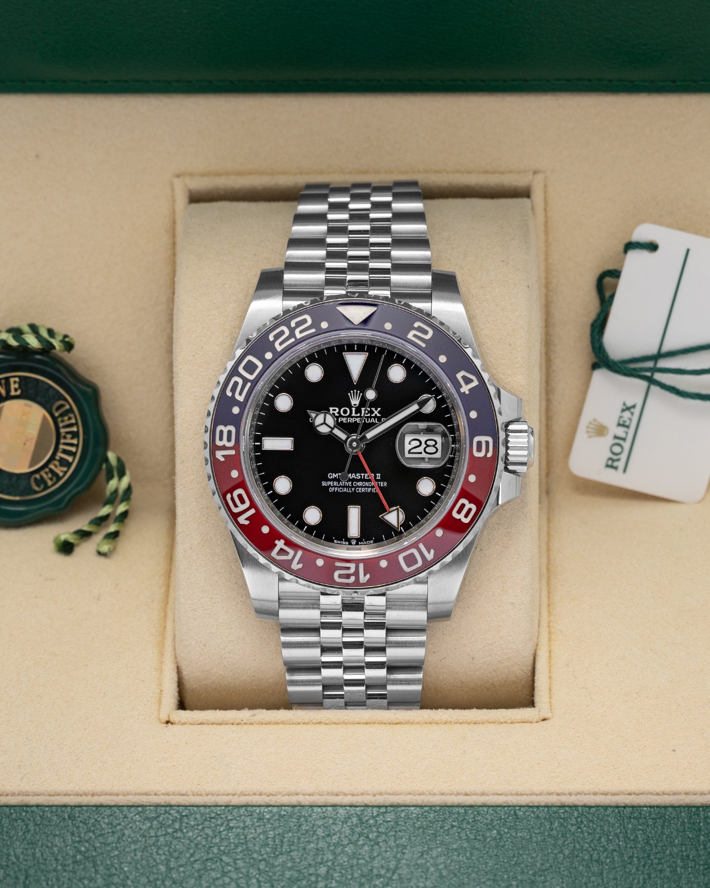 Rolex GMT-Master II 40 126710BLRO Pepsi – Noah's Fine Watches