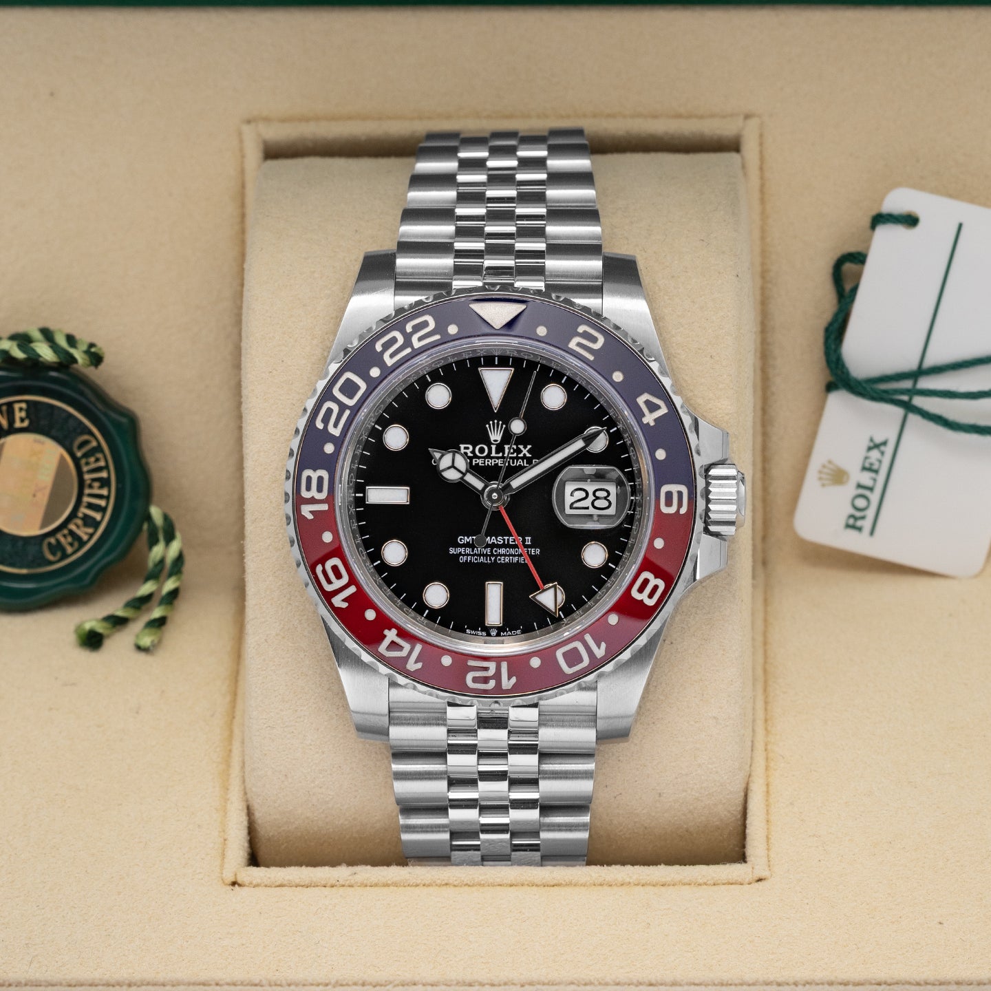 Pepsi Rolex GMT-Master II 126710BLRO | Noahs Fine Watches & Jewelry Dallas