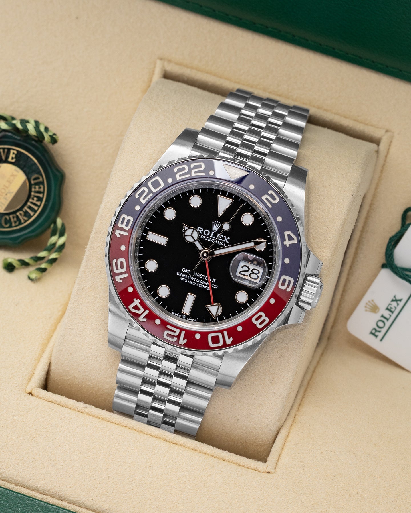 Pepsi Rolex GMT-Master II 126710BLRO | Noahs Fine Watches & Jewelry Dallas