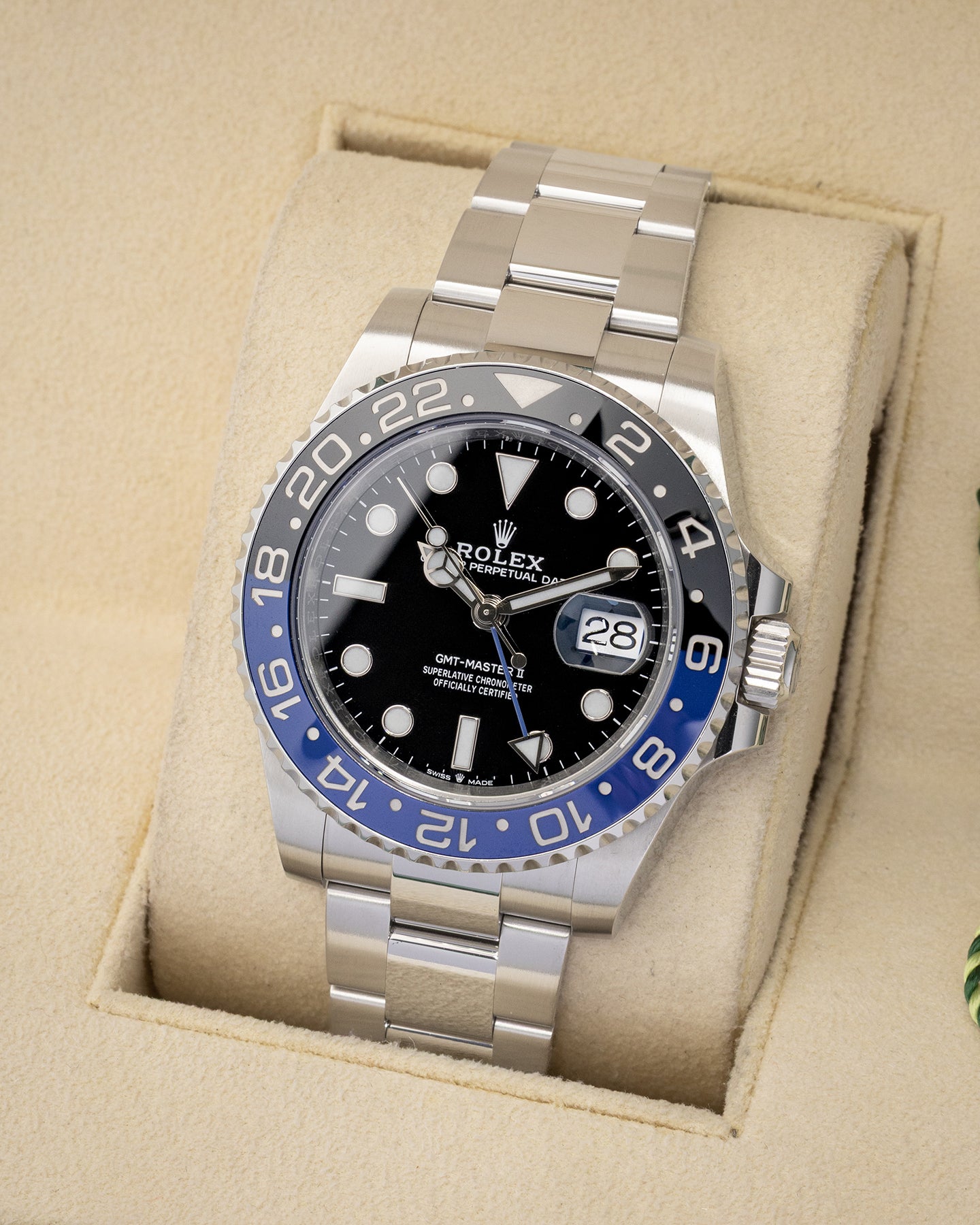 Batman Rolex GMT-Master II 126710BLNR | Noah's Fine Watches & Jewelry Dallas