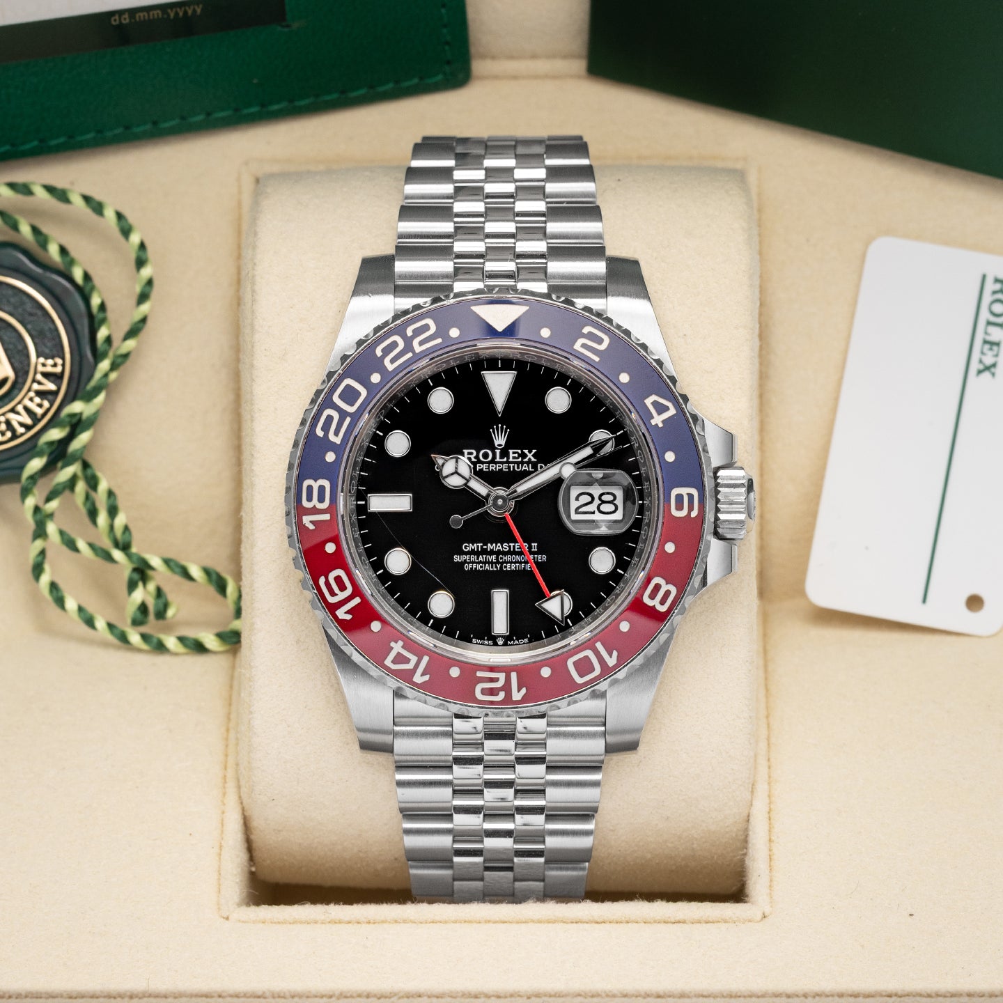 Rolex GMT-Master II 126710BLRO Pepsi | Noah's Fine Watches & Jewelry TX