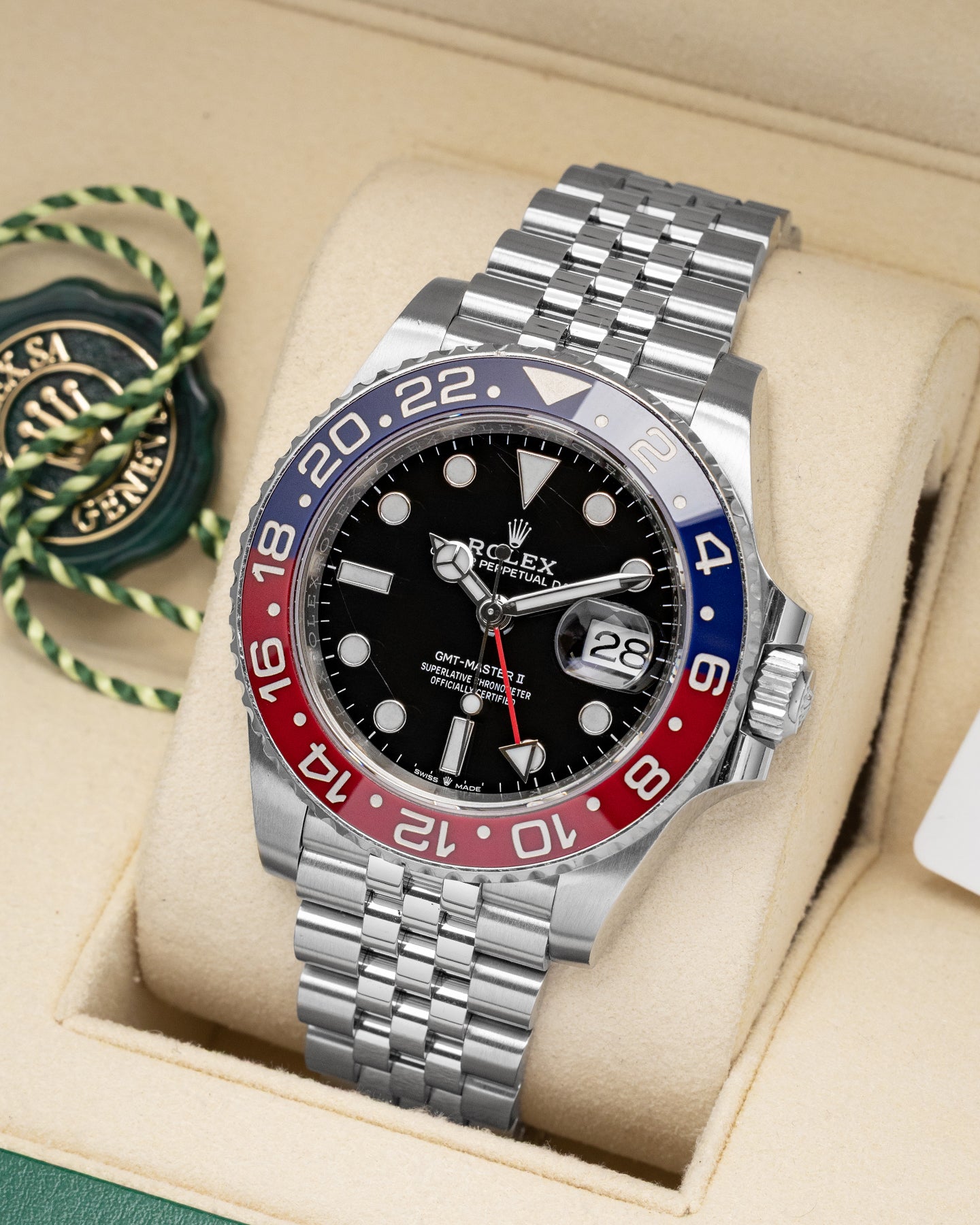 Rolex GMT-Master II 126710BLRO Pepsi | Noah's Fine Watches & Jewelry TX