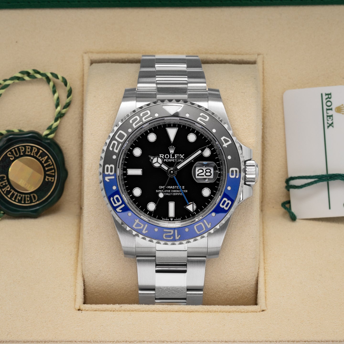 Batman Rolex GMT-Master II 126710BLNR | Noah's Fine Watches and Jewelry Dallas