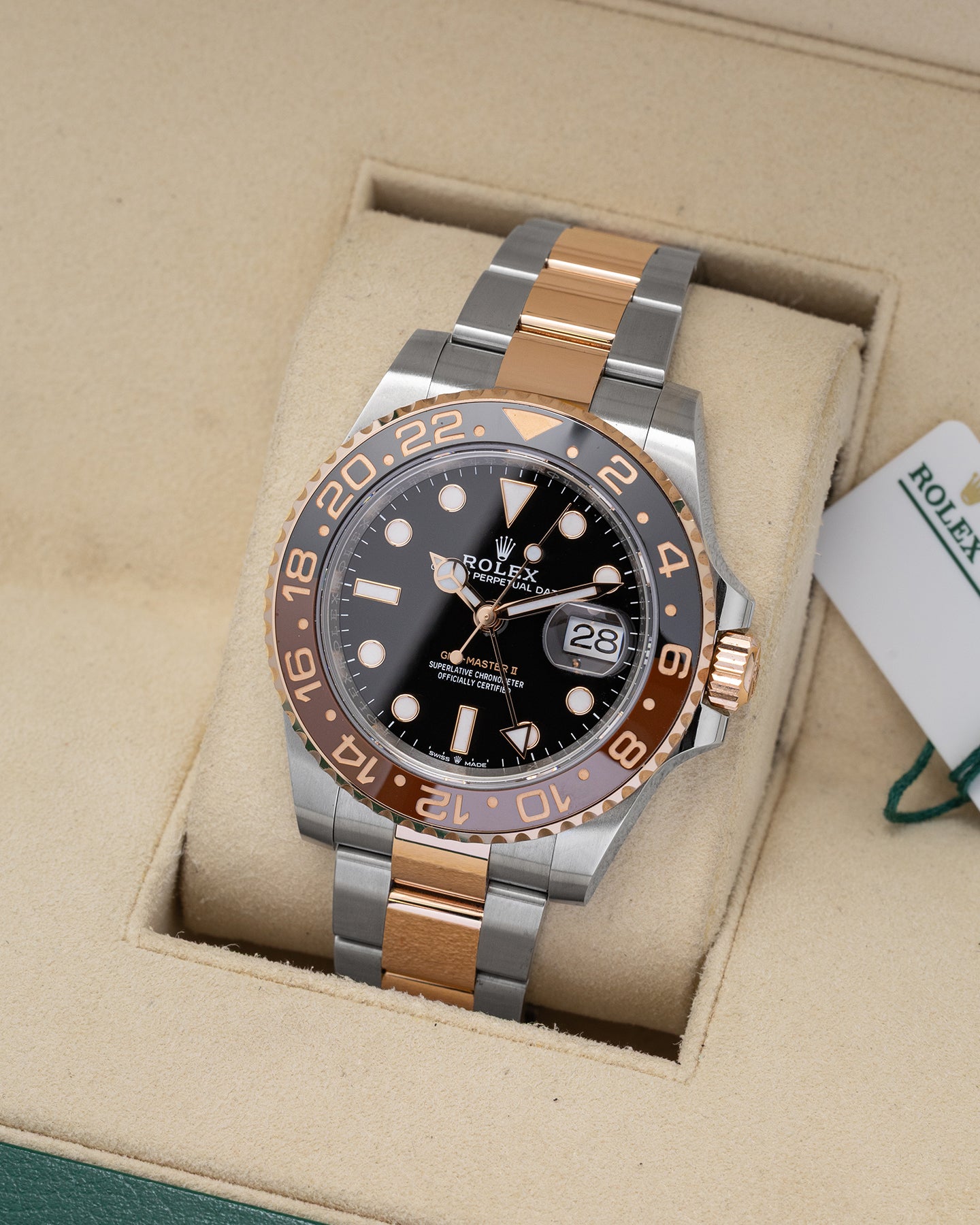 Root Beer Rolex GMT-Master II 126711CHNR | Noah's Fine Watches & Jewelry