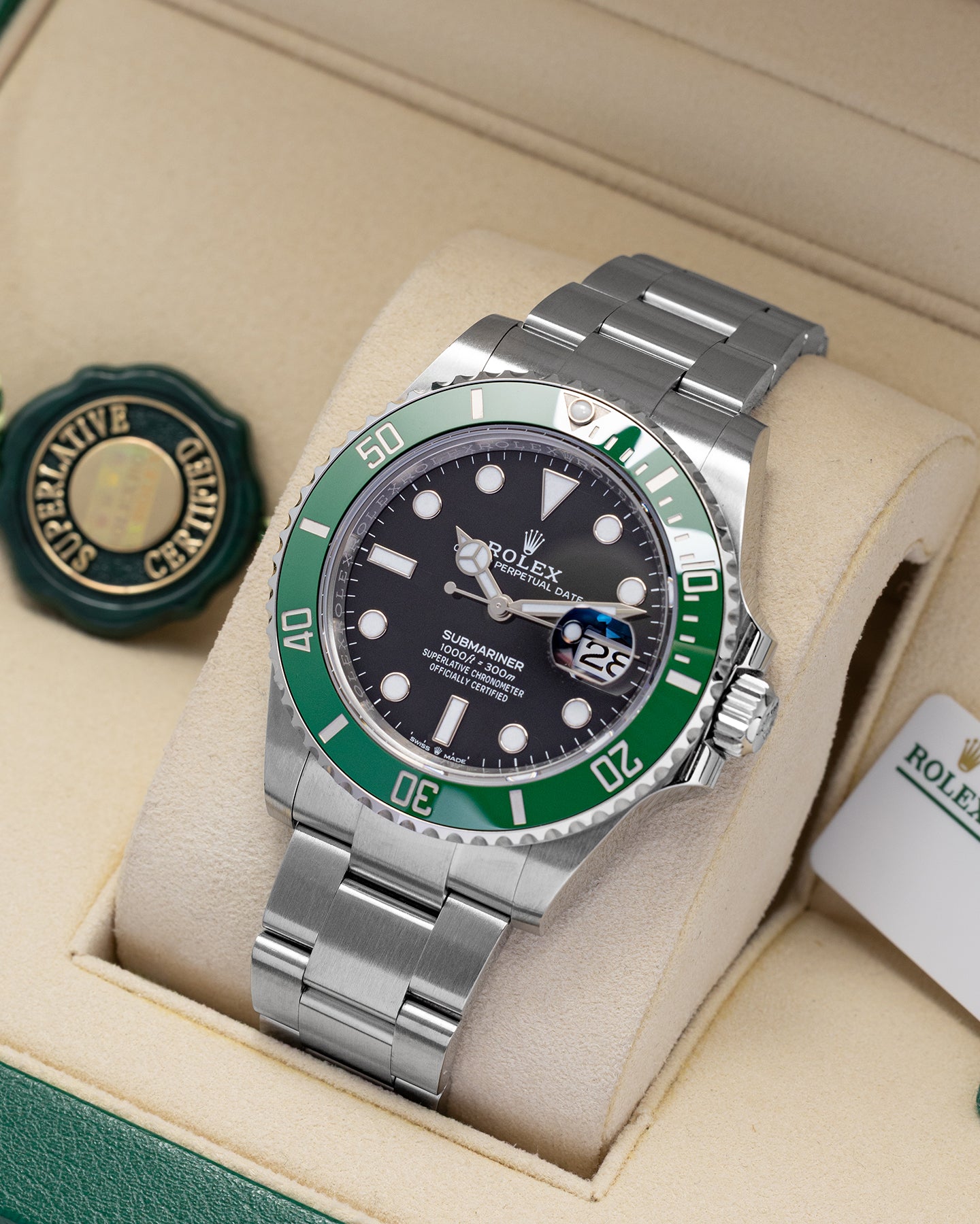 Rolex Submariner Date Starbucks 126610LV | Noah's Fine Watches and Jewelry