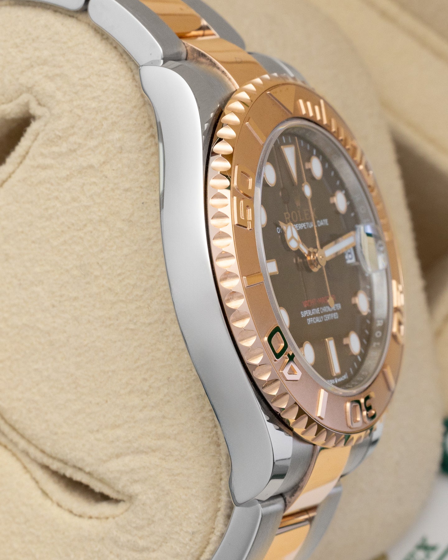 Chocolate dial Rolex Yacht-Master 37 268261 | Noahs Fine Watches & Jewelry