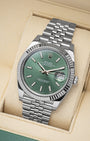 Mint Green Rolex Datejust 41 126334 | Noahs Fine Watches & Jewelry