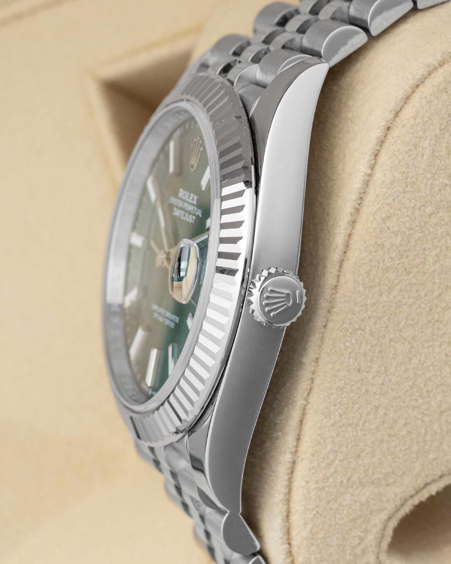 Mint Green Rolex Datejust 41 126334 | Noahs Fine Watches & Jewelry