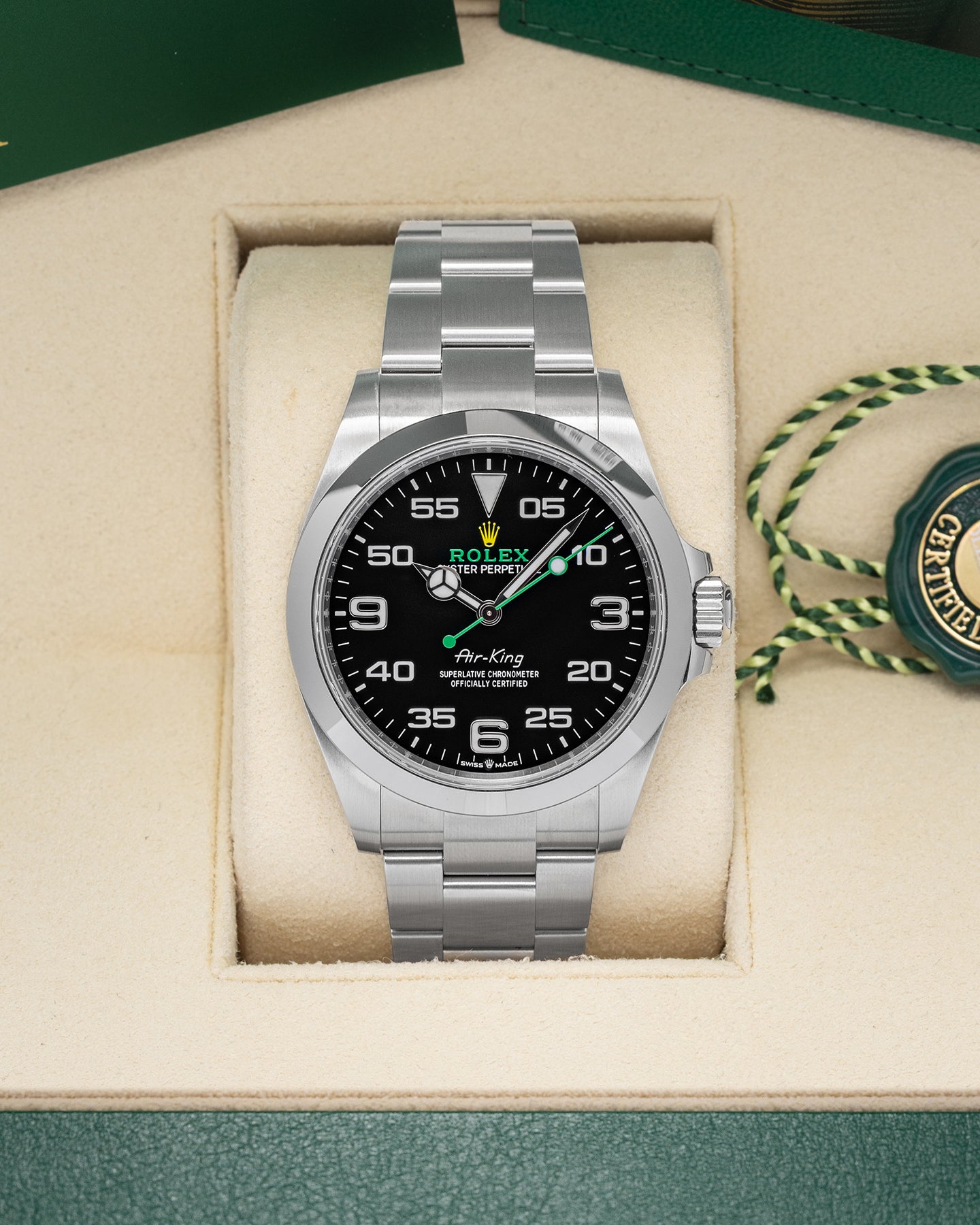 2024 Rolex Air-King 40 126900 | Noah's Fine Watches Frisco, Texas
