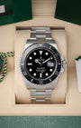 Pre-owned 2025 Rolex Submariner Date 41mm reference 126610LN with black dial, black Cerachrom bezel, and stainless steel Oyster bracelet at Noahs Fine Watches and Jewelry in Dallas TX