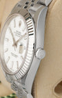 white dial Rolex Datejust 41 126334 | Noah's Fine Watches & Jewelry