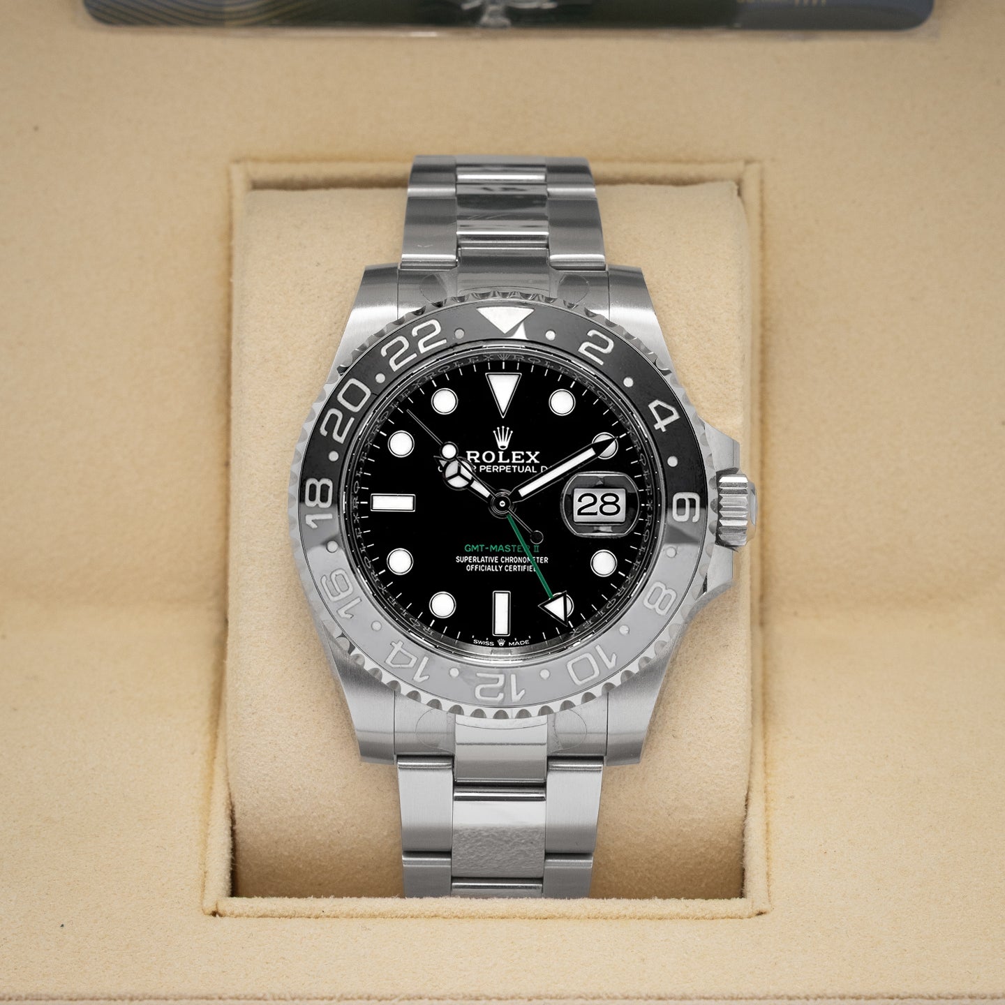 Rolex GMT-Master II Bruce Wayne 126710GRNR | Noahs Fine Watches & Jewelry Dallas